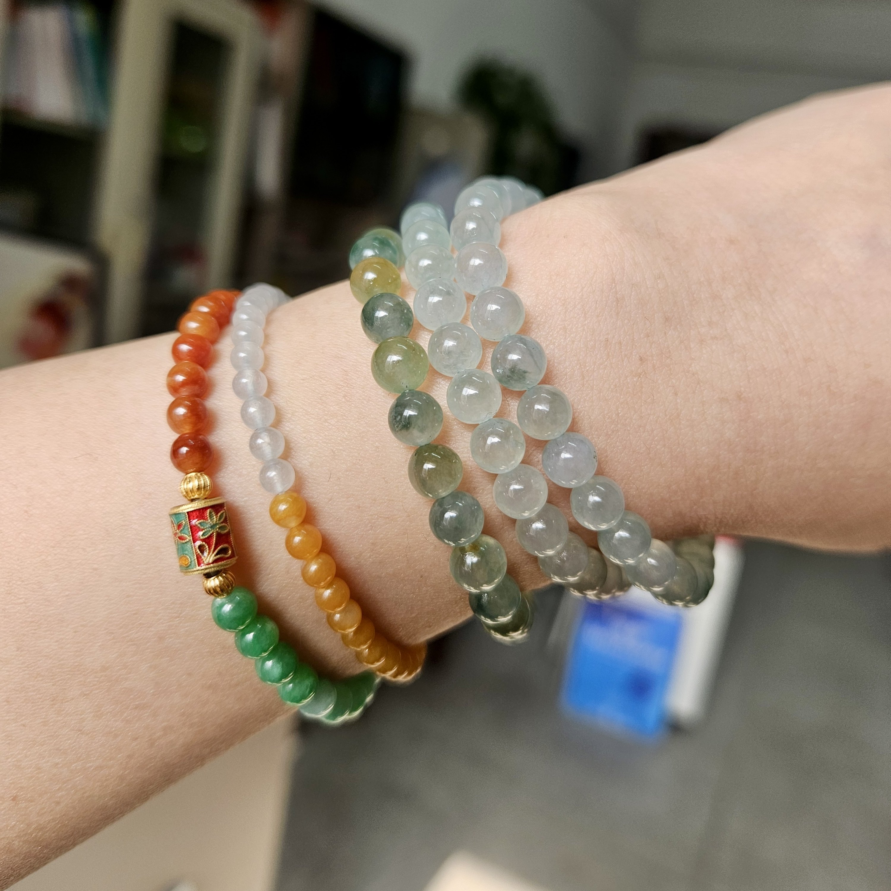 天然缅甸A货翡翠买家秀图鉴赏私拍无效，直播间为准私拍无效,珠宝/钻石/翡翠,手链/手串,淘宝优惠券,粉丝福利购,淘宝优惠卷