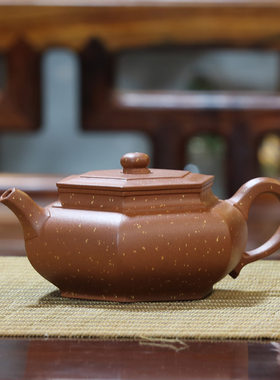 宜兴名家风实力派六方壶紫砂茶具