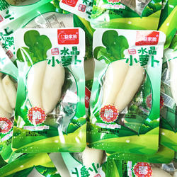 益家脆水晶萝卜头泡椒山椒酸辣爽口小萝卜干条下饭菜零食小包装