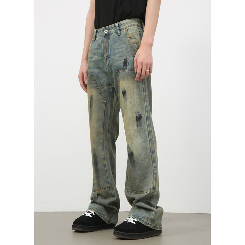 拉链长裤水洗夏季牛仔裤