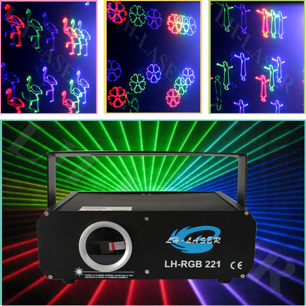 新品SD卡+LCD 屏动画萤火虫激光灯 酒吧KTV包房灯 迪厅灯 舞台灯