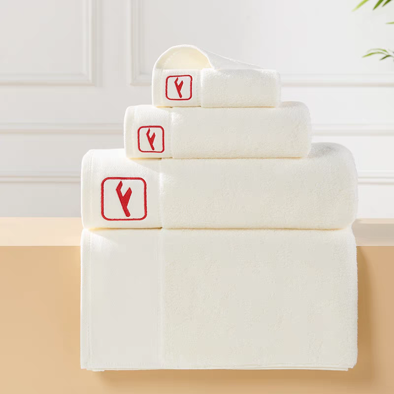 芝华仕浴巾毛巾三件套