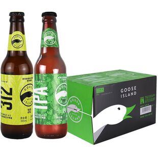 鹅岛啤酒IPA312嘎嘎鹅355m*24瓶整箱国产印度淡色艾尔啤酒