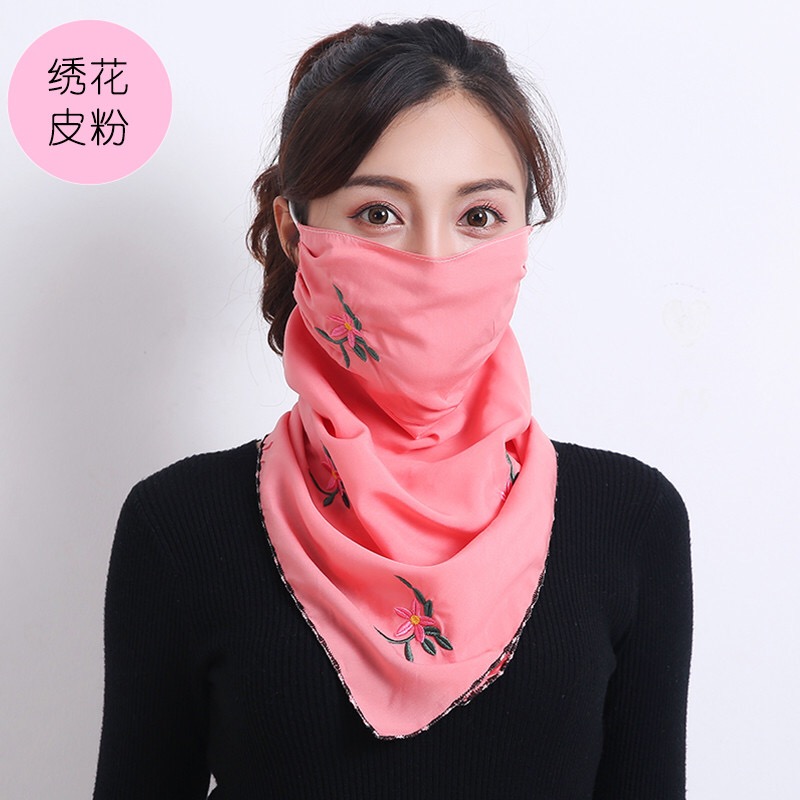 純棉防曬騎行護頸面罩