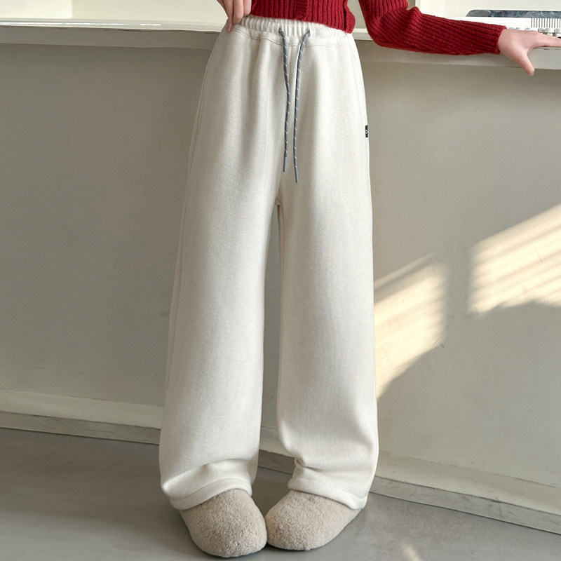 女童糯米裤加绒2025冬季新款中大童一体加绒阔腿裤保暖休闲裤加厚,童装/婴儿装/亲子装,裤子,淘宝优惠券,粉丝福利购,淘宝优惠卷