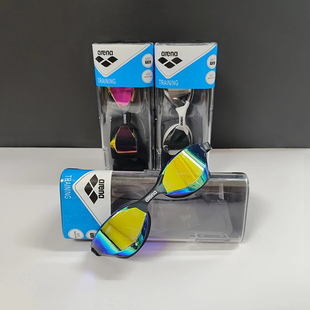 Arena阿瑞娜泳镜竞速泳镜男女防雾防紫外线泳镜炫彩游泳专业眼镜