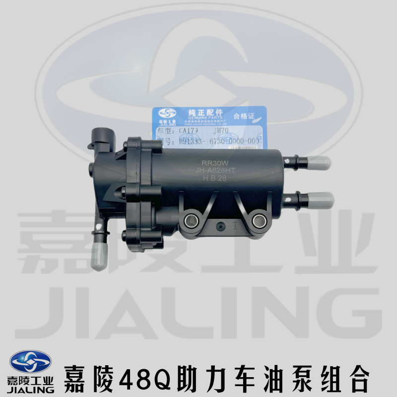 嘉陵摩托车油泵组合嘉陵48Q燃油泵总成助力弯梁国四电喷原厂包邮