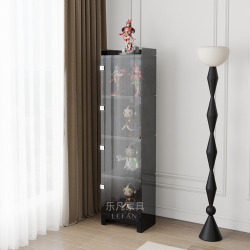 乐凡亚克力展示柜带灯光照明