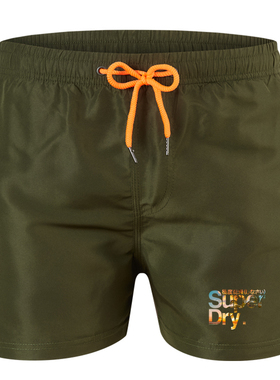 男士短裤夏季运动速干裤子宽松三分裤Super Dry沙滩裤男休闲短裤