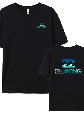 Billabong t-shirt Men's Short Sleeve 潮男纯棉短t澳洲冲浪t恤