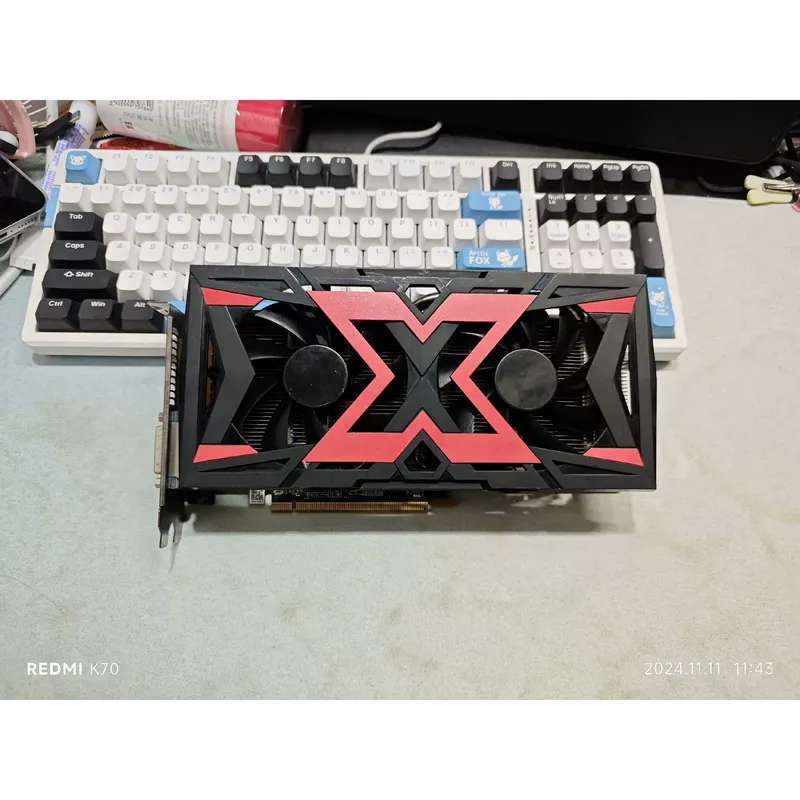 议价迪兰RX580 4G 2304sp战神 成色如图 功能正常图片