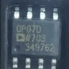 OP07D 汽车电脑板运算放大器芯片 贴片八脚