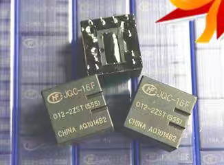 宏发功率继电器JQC-16F-012-2ZST555全新汽车继电器十脚