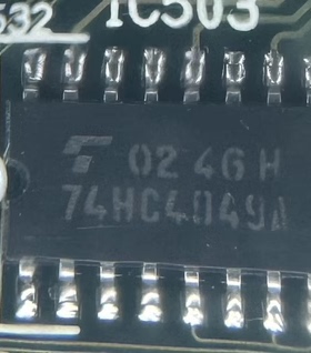 全新TC74HC4049AF 74HC4049A 逻辑器 贴片SOP16 中体5.2MM 可直拍