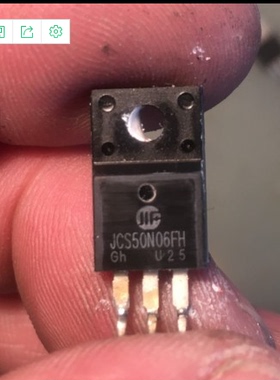50A60V增强型场效应晶体管JCS50N06FH TO220F现货供应