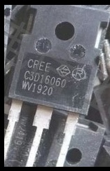 C3D16060 新能源碳化硅整流二极管拆机测量好