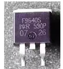 F9640S IRF9640S 汽车电脑板场效应三极管TO263