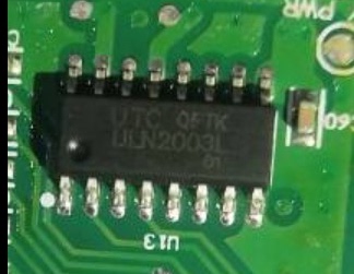 ULN2003L SOP-16高耐压大电流达林顿管电机驱动芯片