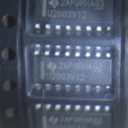 U2003V12 汽车电脑板达林顿阵列晶体管多通道驱动芯片SOP16脚