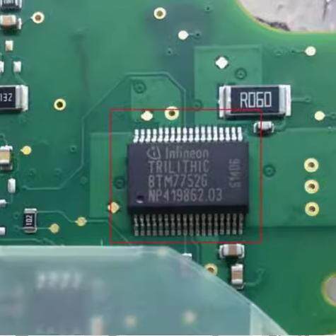 TRILITHIC BTM7752G 奔驰转向角电源IC芯片模块 全新进口现货