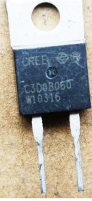 C3D08060 北汽新能源充电机大功率碳化硅二极管 2脚测试好