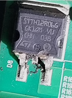 STTH12R06G 新能源汽车电脑板整流二极管 测试好