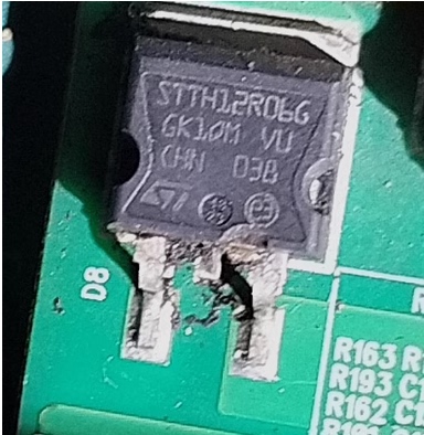 STTH12R06G 新能源汽车电脑板整流二极管 测试好