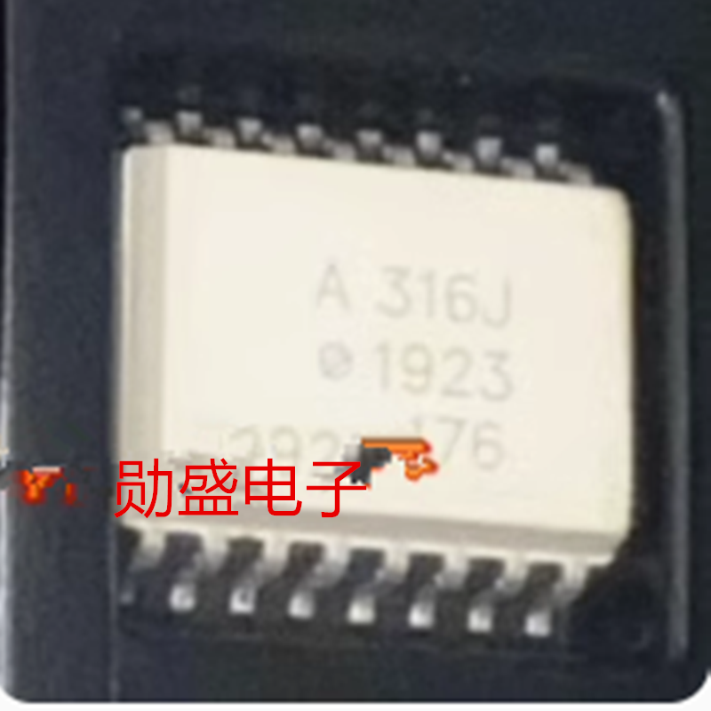 A316J HCPL-316J 光耦 光电耦合器 新能源隔离驱动芯片SOP16脚