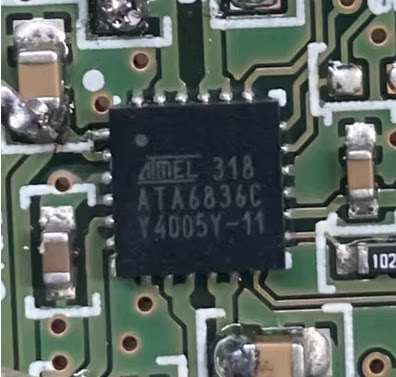 ATA6836C ATA6836C-PXQW QFN24 IC现货供应 现货可直拍