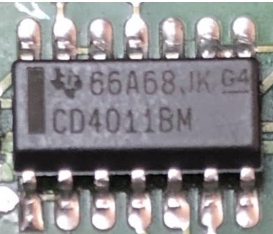 CD4011BM 汽车电脑板芯片 贴片14脚