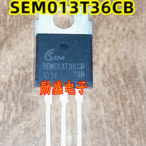 SEM013T36CB 新能源充电机控制器MOS场效应三极管拆机测量好