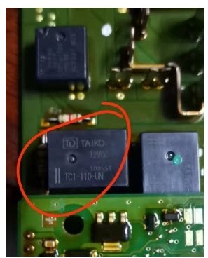 ACTC31A04 通用 TC1-110-U 轩逸启动继电器 6脚全新进口