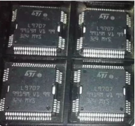 L9707 汽车发动机电脑板易损喷油芯片 全新