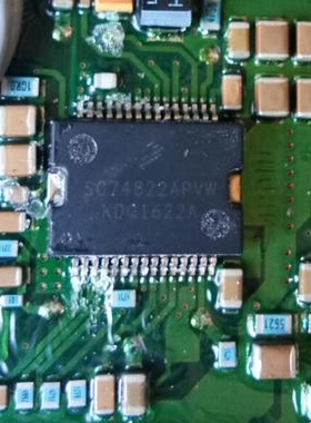 SC74822AVW SC74822APVW 汽车电脑板节气门怠速IC芯片 全新进口