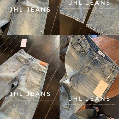 jhl拉链水洗四季基础百搭