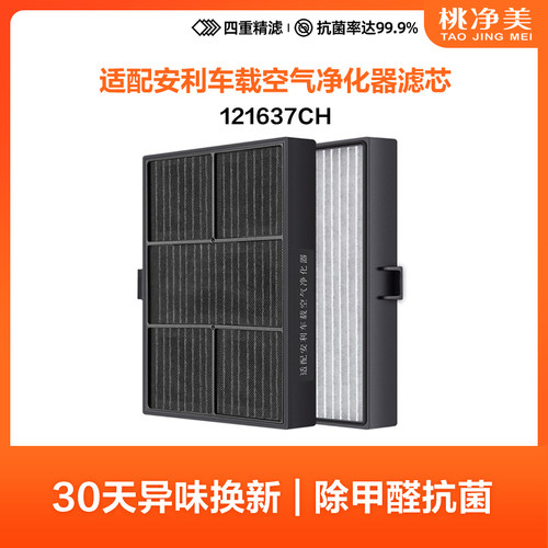 安利逸新车载空气净化器除醛滤网