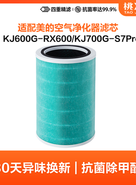 适配美的空气净化器KJ600G滤芯LM1S RX600S滤网KJ650F-LM1 PRO