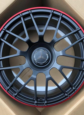 适用于奔驰C63 C200 CLA200 C180 C260 E300 GLC改装奔驰锻造轮毂