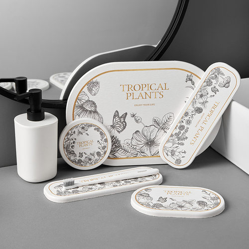 北欧ins风硅藻泥土杯垫