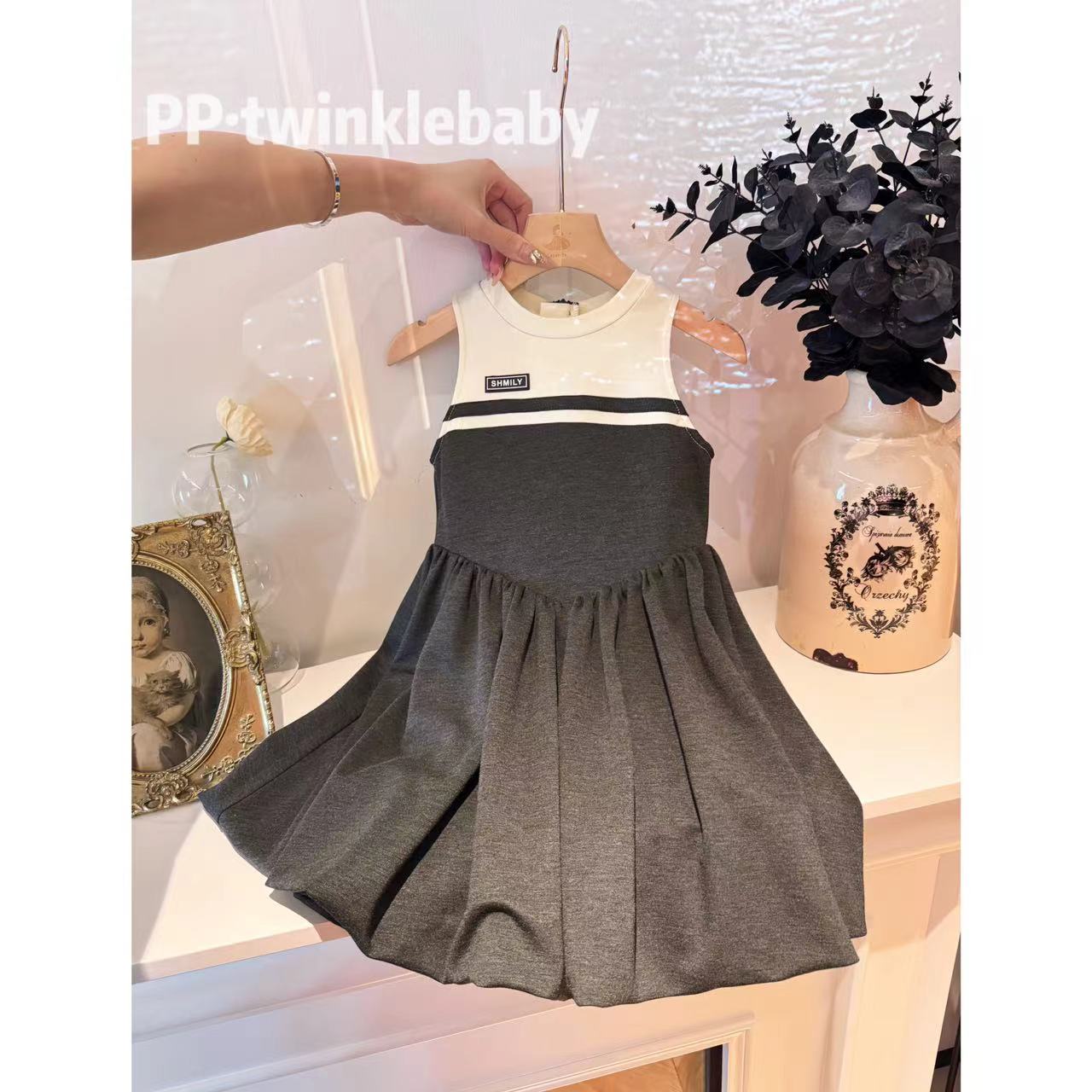 Lenakids 气质高级设计师款女宝汉服连衣裙P24032202现货