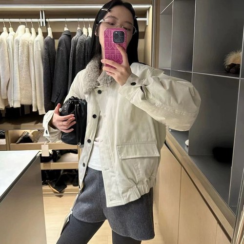 韩国代购时尚百搭保暖羽绒服