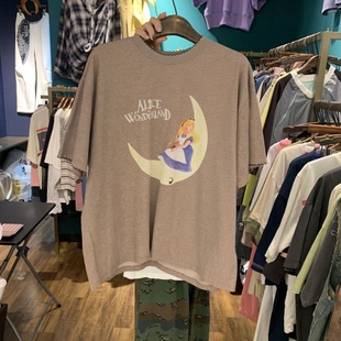 现韩国东大门代购MERCI LINDA2025春夏款休闲百搭卡通美女短袖T恤