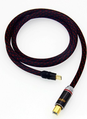 安卓teypc扁口手机otg解码器dac 数据连接线type-c转方口B传输usb