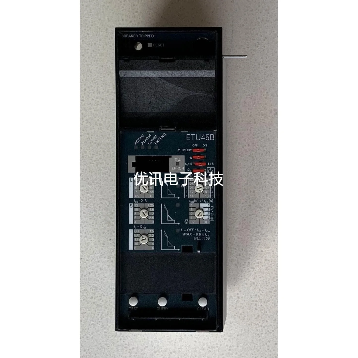 西门子3WL9314-5AA00-0AA1框架断路器附件ETU45B旧款控制单元备件