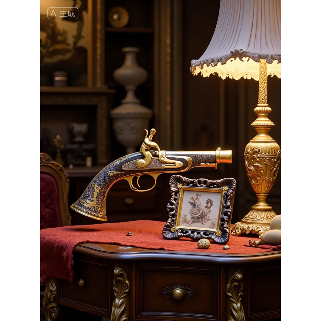 新款高定AQK1911f全冰凉一建空挂快拆男孩玩具枪