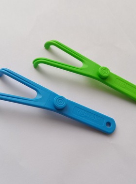 cleanpik牙线架Y型让牙线当牙线棒用 牙线伴侣 后牙大牙线架