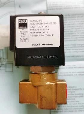 询价GSR A52401002.012NO电磁阀GSR K0510142 DC220V线圈K0510190