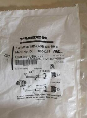 询价图尔克TURCK接头FW-M12ST5D-G-SB-ME-SH-8 order 6604218coll