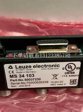 {银河工控}询价德国Leuze传感器通讯接口模块 MS34103 5003