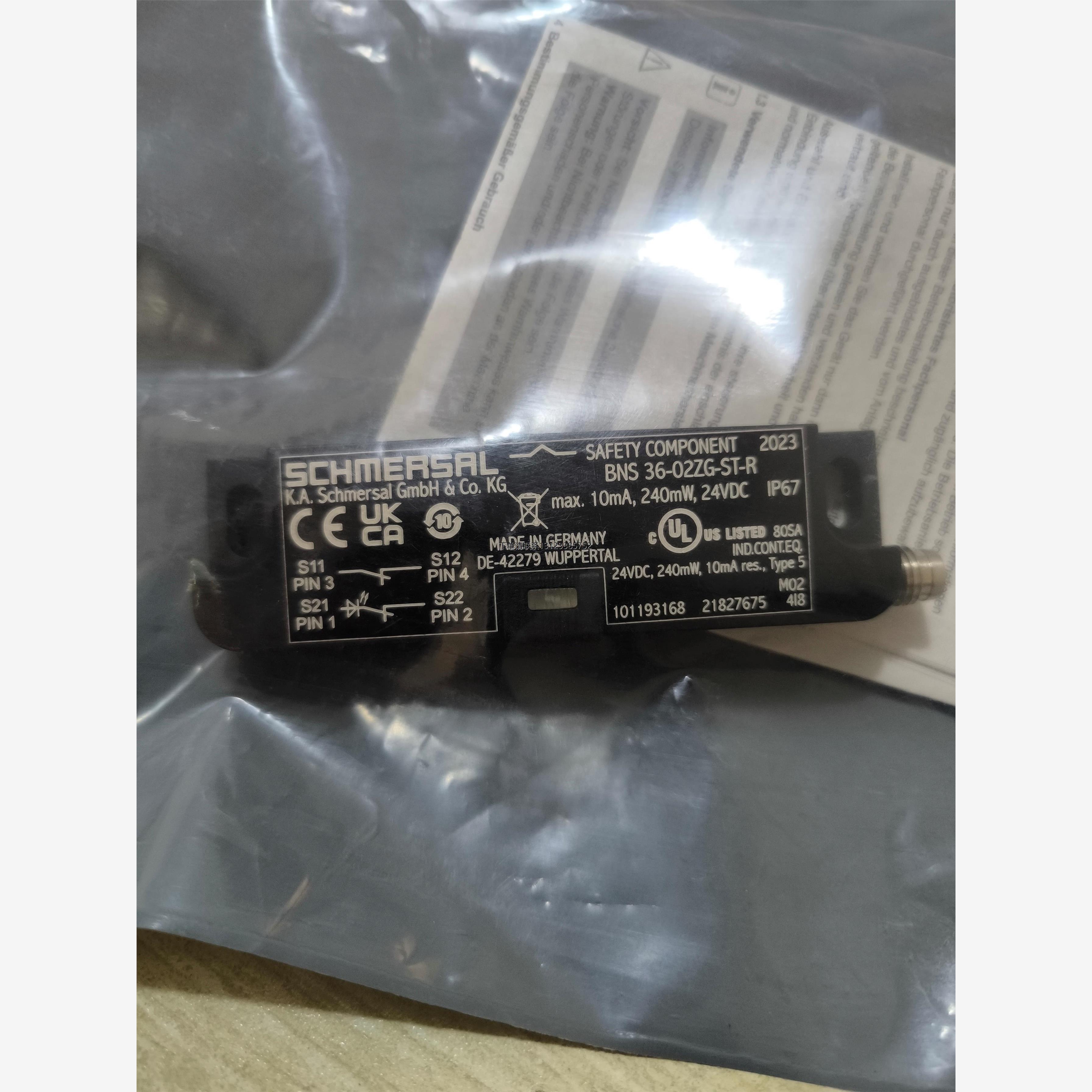 询价BNS 36-02ZG-ST-R施迈赛安全开关全新原装正品现货